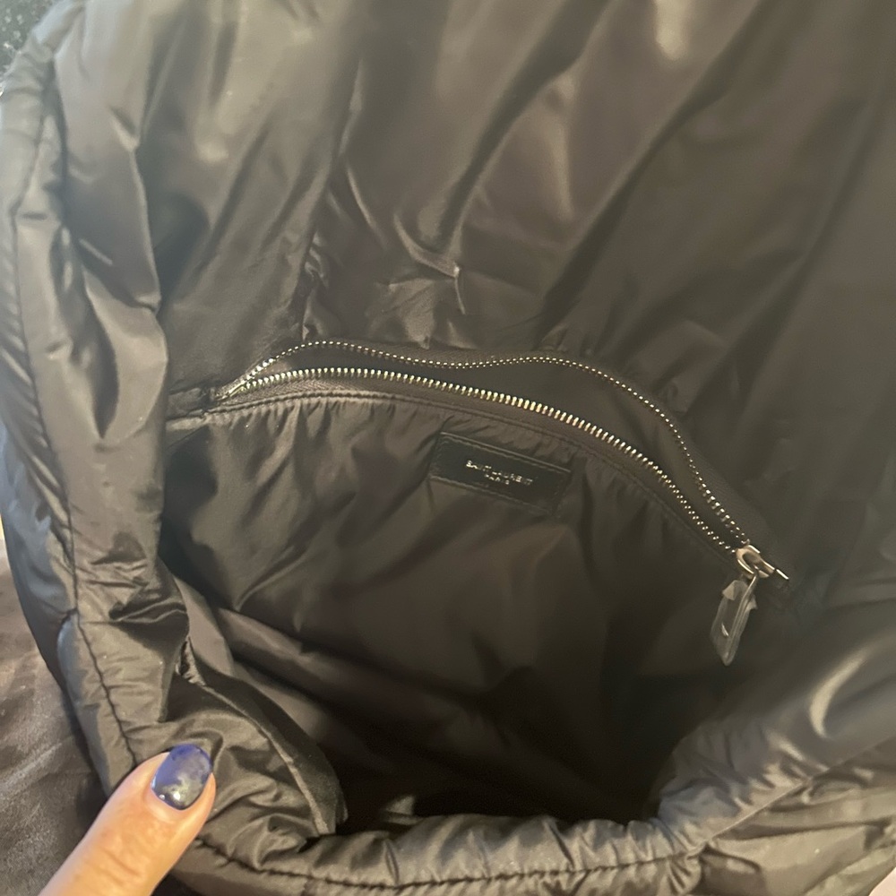 Lou Puffer Small YSL Crossbody Bag in Quilted Nylon